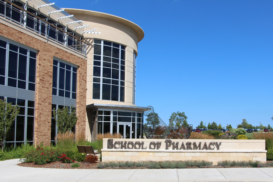 Concordia's School of Pharmacy is housed in Patrick T. Ferry Hall (pictured).