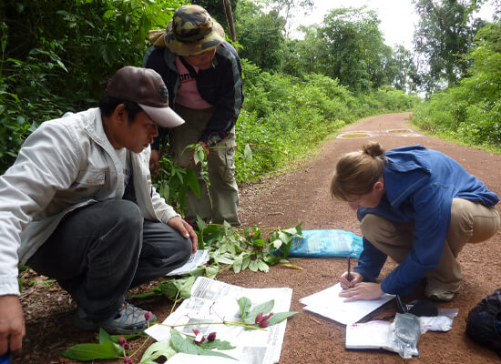 Fulbright student's visit to Laos